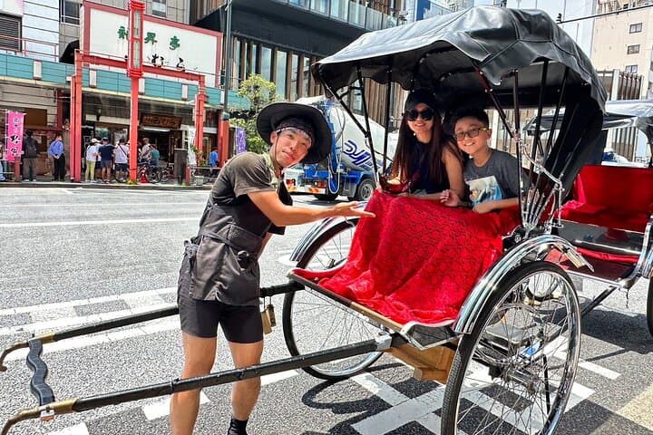 Delight Yourself by a Rickshaw Journey Food Tour through Asakusa