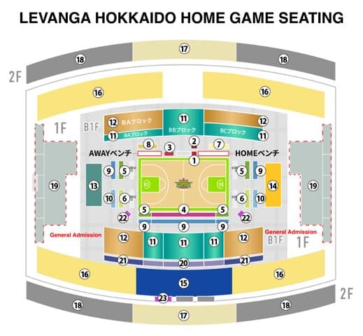 Levanga Hokkaido Basketball Game at Hokkai Kitayell Arena — photo 3