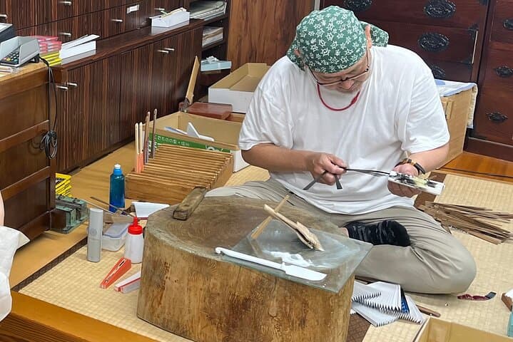 Nagoya Castle, Sword museum and a Hands-On Fan Making — photo 9