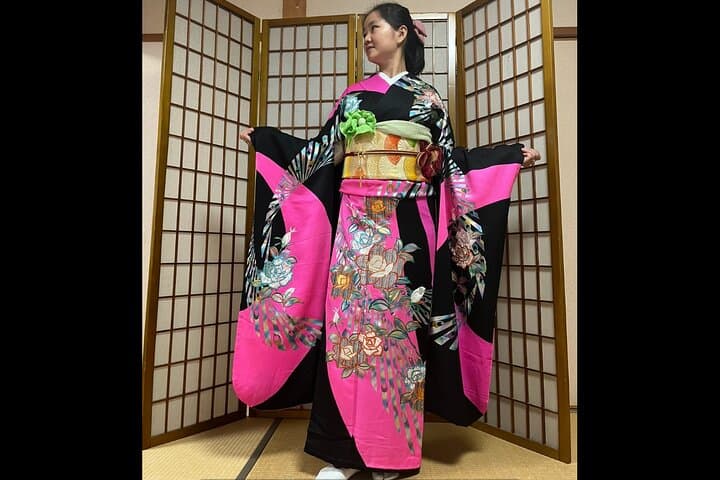 Kimono, Tea ceremony and Shodo in Kimono School — photo 11