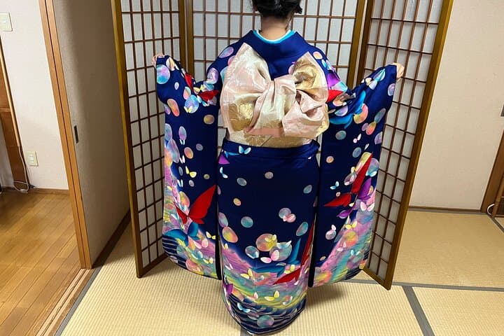 Kimono, Tea ceremony and Shodo in Kimono School — photo 14