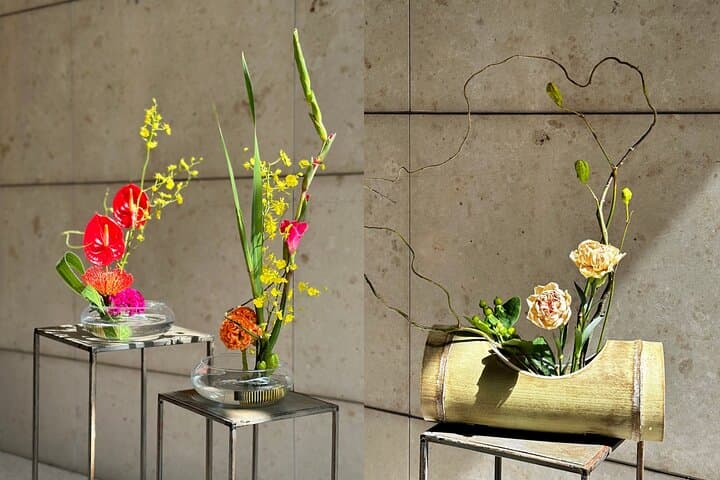Japanese flower arranging (Ikebana) Experience/Workshop in Tokyo — photo 7