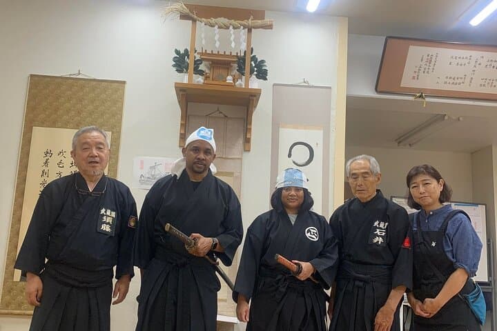 Samurai Sword Training and Katazome Dyeing Experience in Tokyo — photo 13