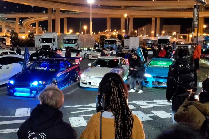 JDM Daikoku car meet GTR35 600HP to famous spot — photo 15