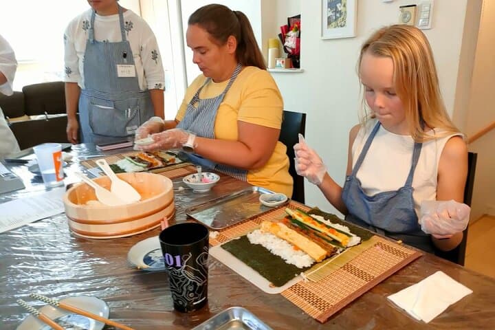 Small Group Sushi Roll & Omelette Lesson + Supermarket Tour — photo 16