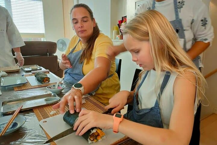 Small Group Sushi Roll & Omelette Lesson + Supermarket Tour — photo 17