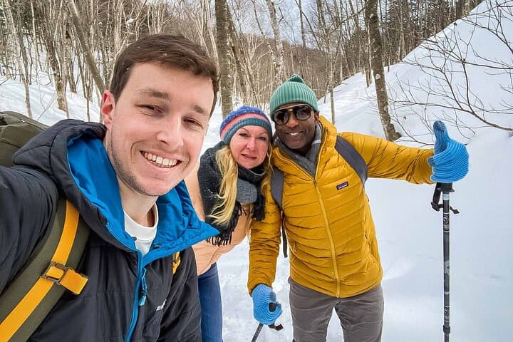 Bamboo Ice Cave Snowshoeing Tour in Noboribetsu — photo 4