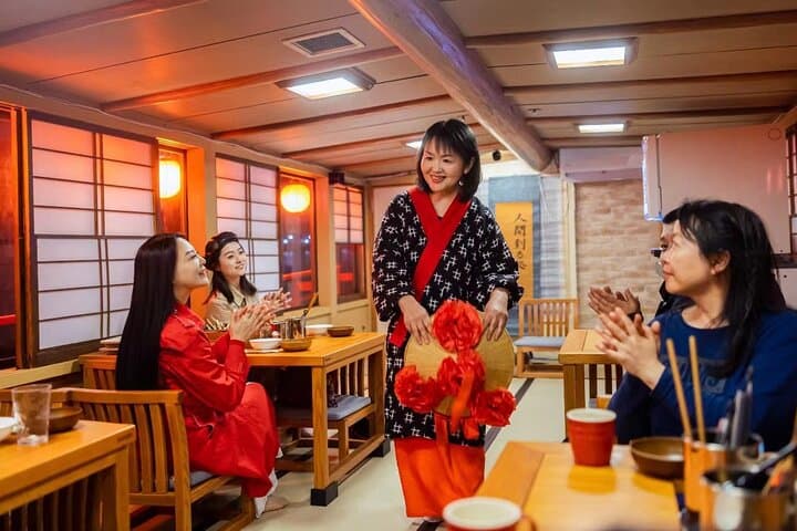 Tokyo Adachi Fireworks Festival Cruise &Dinner &Japanshow &Drinks — photo 6