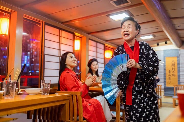 Tokyo Cherry Blossom Cruise: Sukiyaki/Tea ceremony&Shamisen — photo 17