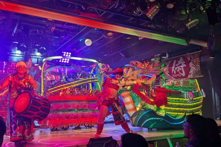 Samurai Show Ticket with 2 Drinks：SHINJUKU *18 years or older