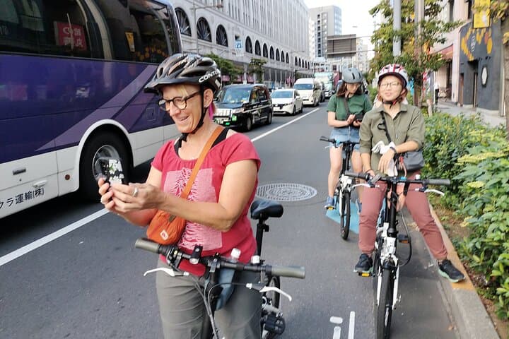 Tokyo downtown bicycle tour Tokyo Backstreets Bike Tour — photo 15
