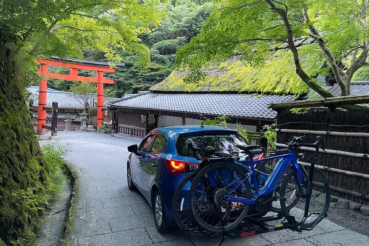 Arashiyama Kinkakuji Quiet Trail E-Bike Tour with Hotel Transfer — photo 12