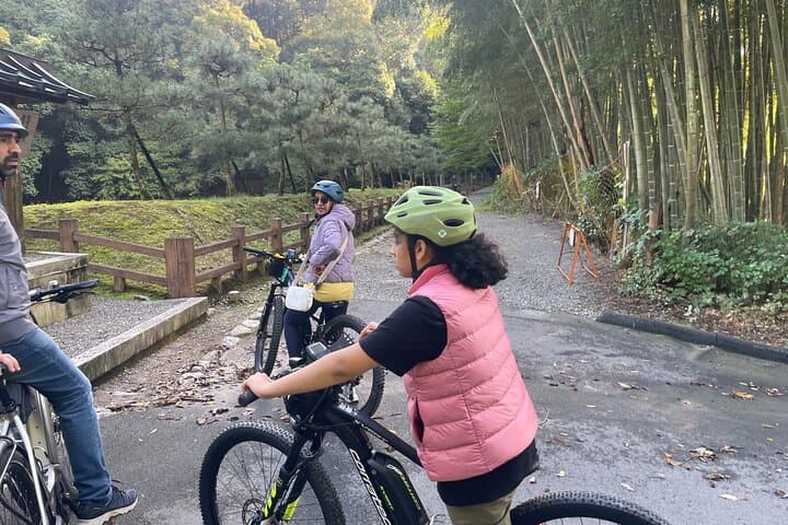 Arashiyama Kinkakuji Quiet Trail E-Bike Tour with Hotel Transfer — photo 13
