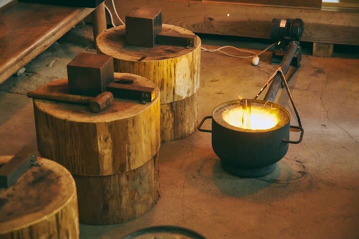 Authentic Knife Making Experience at a Blacksmith in Kyoto — photo 2