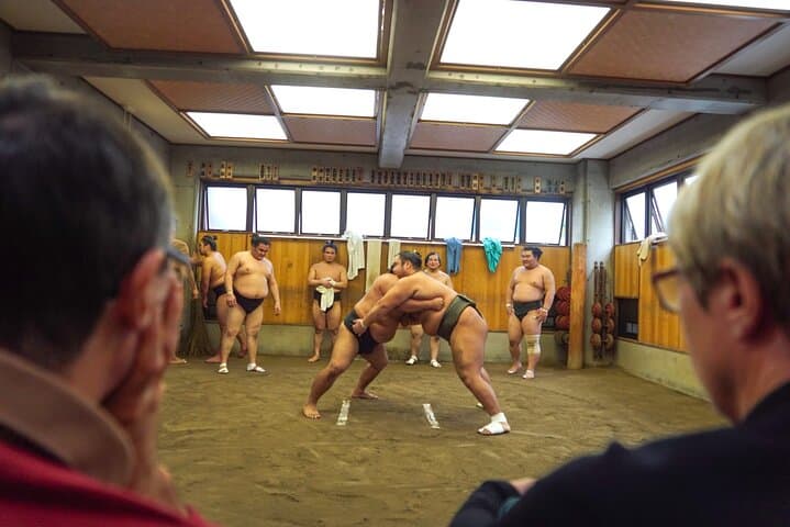 Tokyo Sumo Morning Practice Tour w/ Ring-Side Seat + Photo Shoot — photo 14