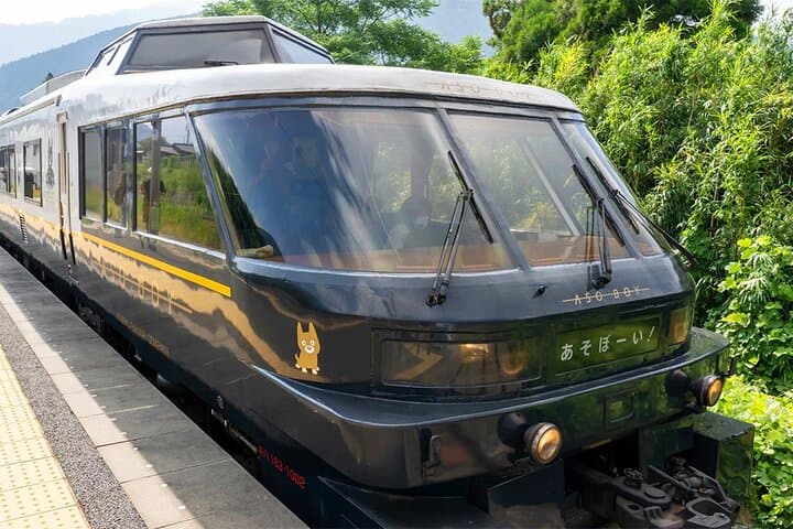 Kyushu Day Tour:Aso Boy Scenic Train, Aso Volcano,Kumamoto Castle — photo 8