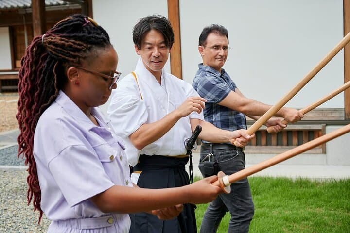 Osaka: Private Samurai Experience - Train with Sword Master — photo 13