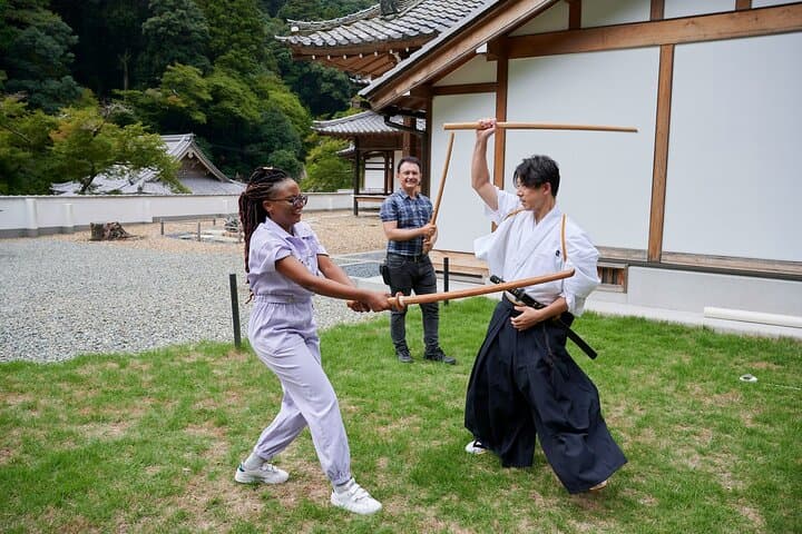 Osaka: Private Samurai Experience - Train with Sword Master — photo 20