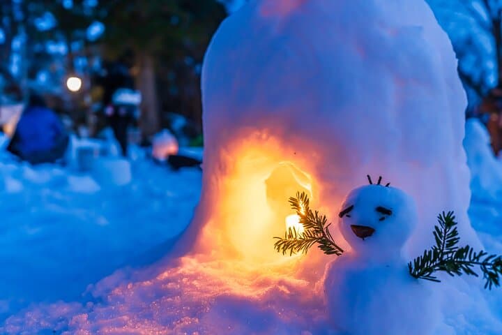 2 Days Private Tour in Yokote Kamakura Snow Hut Festival — photo 5