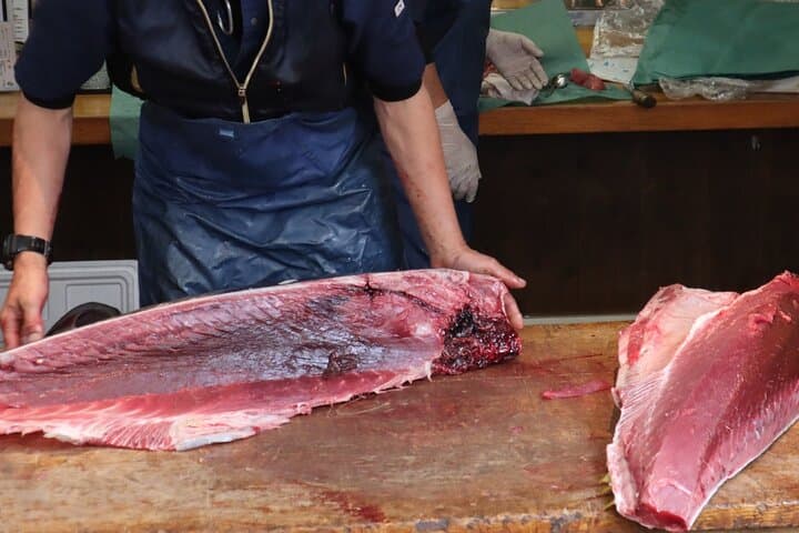 Tuna Auction in Toyosu and Tsukiji Fish Market Tour — photo 12