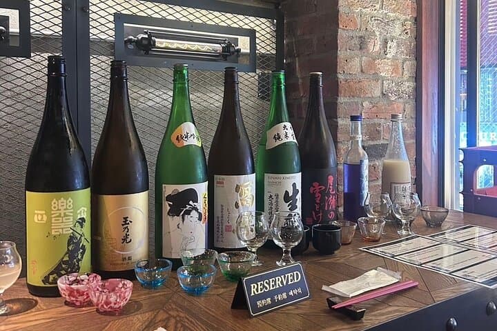 Casual Japanese SAKE tasting and snack experience in Kabukicho — photo 8