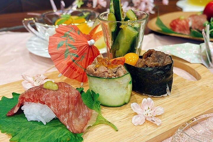 Hands On Wagyu Sushi Making Experience — photo 1