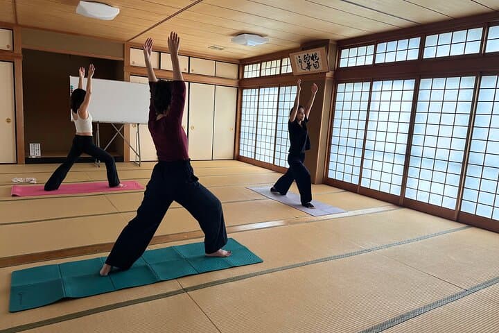 Kyoto: Temple Yoga, Tour of Four Spring Waters & Nourishing Lunch — photo 3