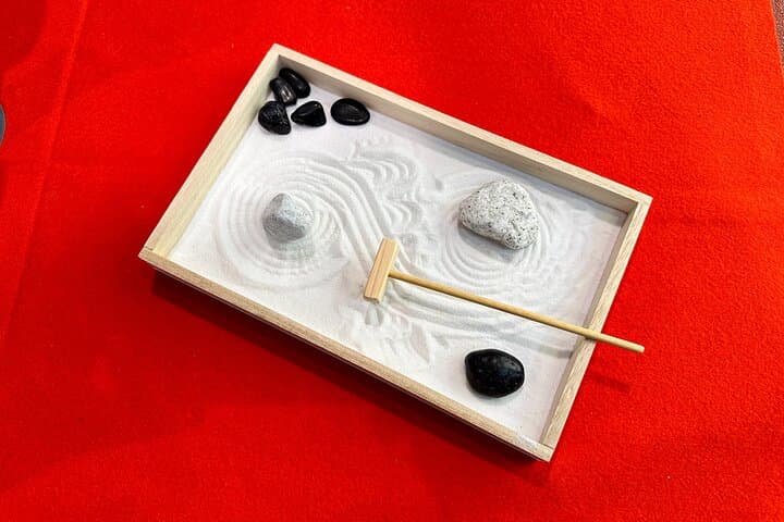 Miniature Japanese Zen Garden Crafting + Tea Experience — photo 7