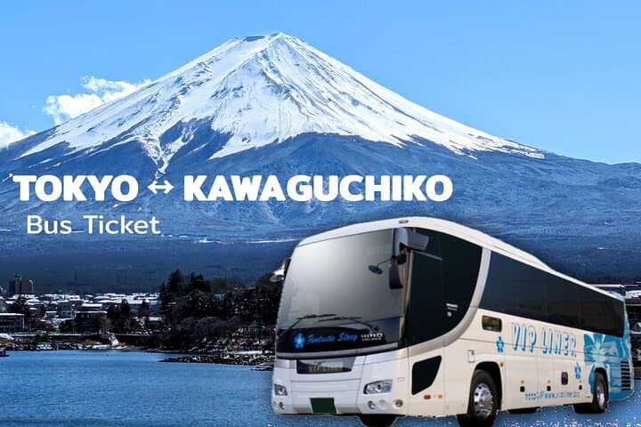 Lake Kawaguchi ⇔ Tokyo Bus Tickets — photo 1