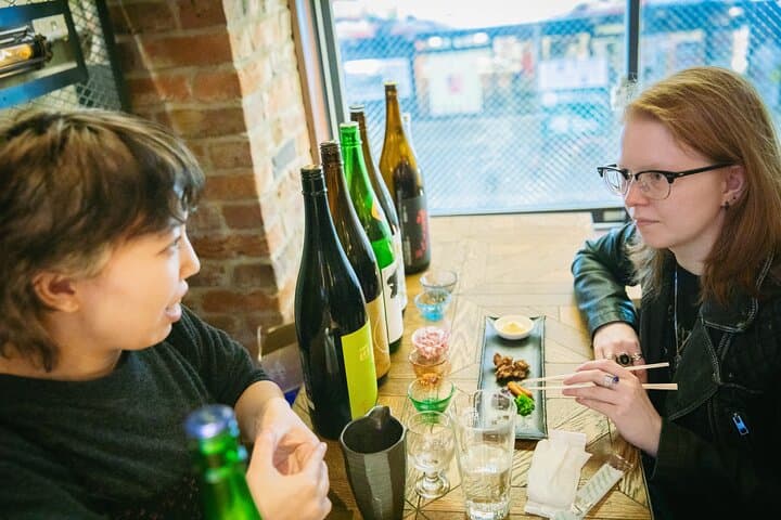 Casual Japanese SAKE tasting and snack experience in Kabukicho — photo 15