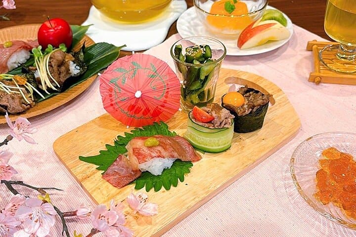Hands On Wagyu Sushi Making Experience — photo 12