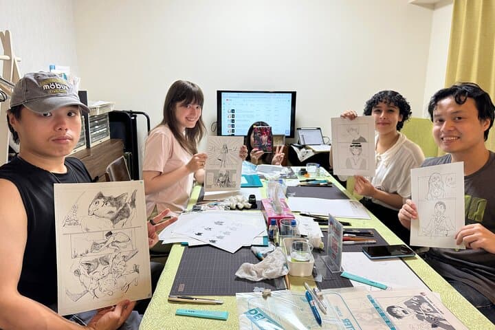 3-Hour Manga Drawing Workshop in Tokyo — photo 13