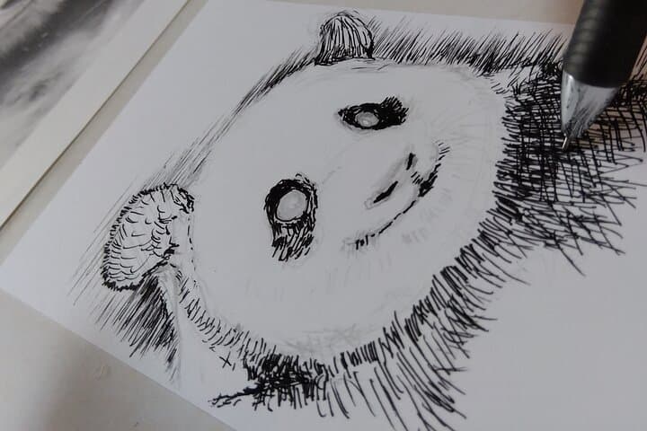 Sumi-e (ink painting) experience in Tokyo — photo 7