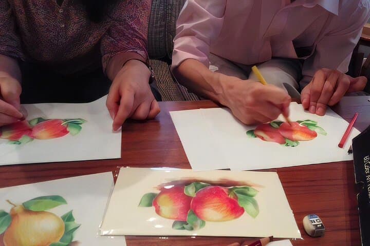 Sumi-e (ink painting) experience in Tokyo — photo 8