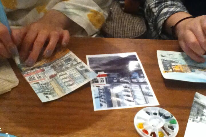 Sumi-e (ink painting) experience in Tokyo — photo 10