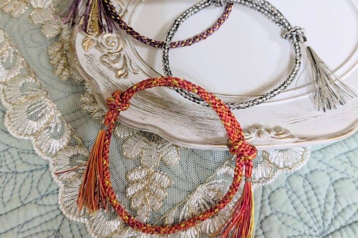 Private Accessory Making with Traditional Kumihimo in Yokohama — photo 2