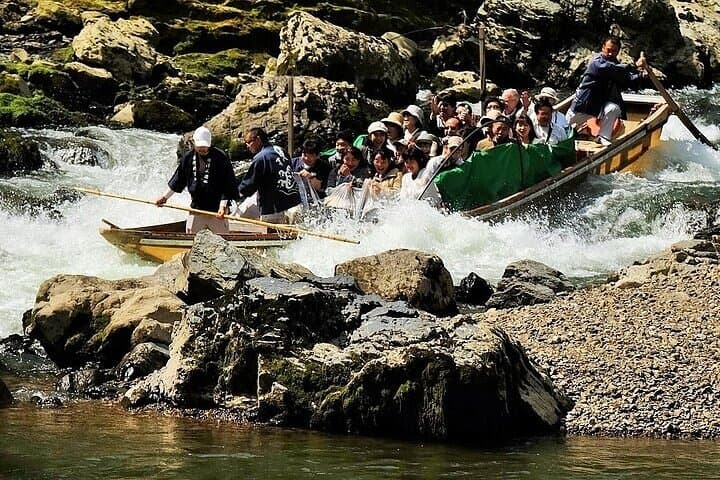 Kyoto Hozugawa River Boat Sagano Romantic Train Arashiyama Tour — photo 5