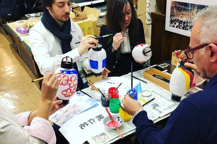 Mini Chochin Lantern Painting Experience — photo 2