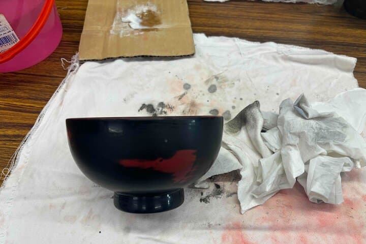 Lacquer Polishing Create Unique Japanese Tableware — photo 7