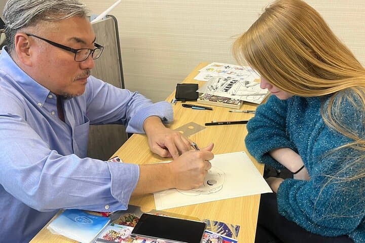 Tokyo Manga drawing workshop by pro-Manga artists — photo 11