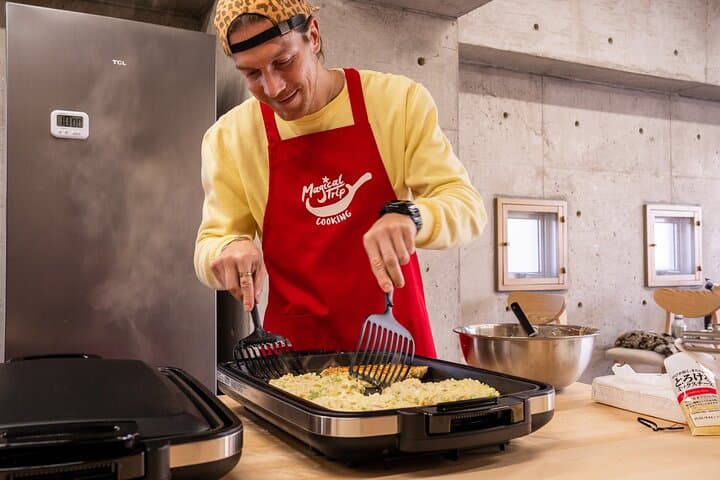 Osaka Cooking Class and Sake Tasting with Local Supermarket Visit — photo 18