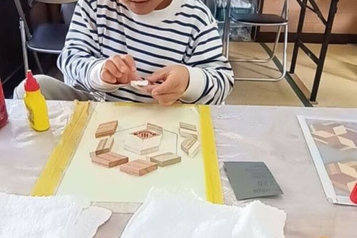 Traditional Yosegi Coaster Making — photo 10