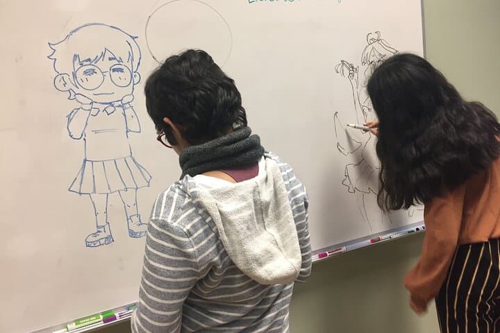 Manga-Anime Drawing Class with Japanese Manga-ka in Tokyo — photo 9