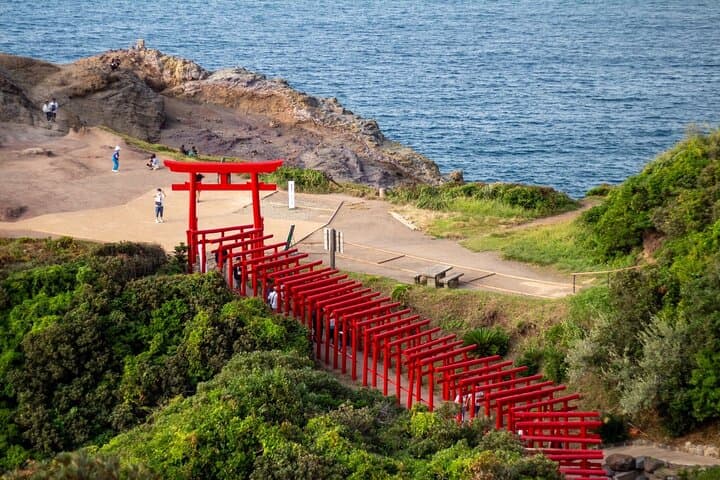Mojiko Karato Market Tsunoshima Bridge & Shrine Tour From Fukuoka — photo 5