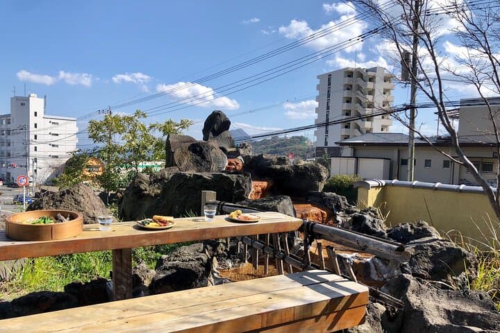 Beppu Hot Springs Bath and Make Jigokumushi Dish in Kyushu Japan — photo 3