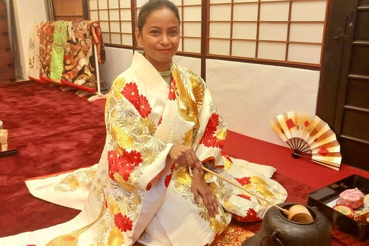 Tea Ceremony with Japanese Harp Performance in Kyoto — photo 12