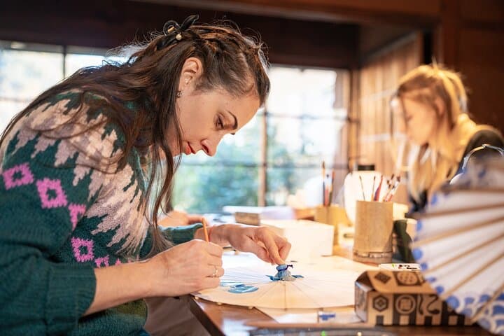 Lantern and Mini Japanese Umbrella Painting with Artisan Visit — photo 6