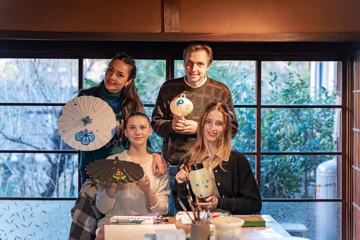 Lantern and Mini Japanese Umbrella Painting with Artisan Visit — photo 2