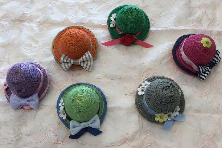 Making eco-hats out of waste plastic bottles in Ibaraki — photo 3