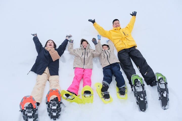 Snowshoe Experience in Akita Yuzawa Winter Park with an Akita Dog — photo 3